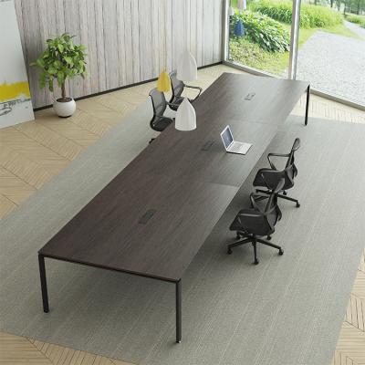 China Modern Design Trade Assurance Modern Design Meeting Room Office Table Set Used 6 Meters Long 12 Person Conference Table Features for sale