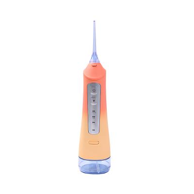 China Portable Dental Oral Wireless Charging Flosser 60~100PSI Irrigator USB Household Water Teeth Cleaner Waterproof Irrigator 4 Jet for sale