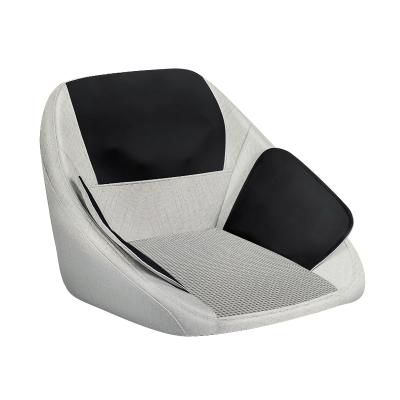 China Portable 3D Simulation 3D Desgin Massaging Pad Heating Vibration Kneading 3 in 1 Multifunctional Massage Chair for sale