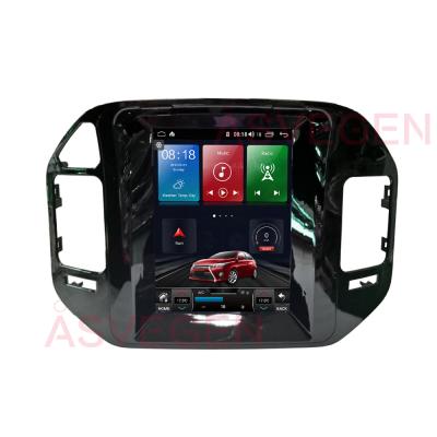 China 9.7 Inch Android 11Car Vertical Screen Tesla Car Video Automobile GPS Navigation Multimedia For Mitsubishi Pajero V73 V68 2004-2011 for sale