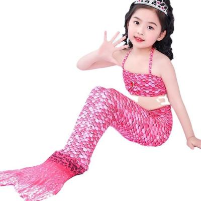 China Viable Swimwear Mermaid Kids Bikini Three Girls Pieces Girl For Baby Swimwear 10 UK Swimsuit Cute Children New Pieces Child Beautiful for sale