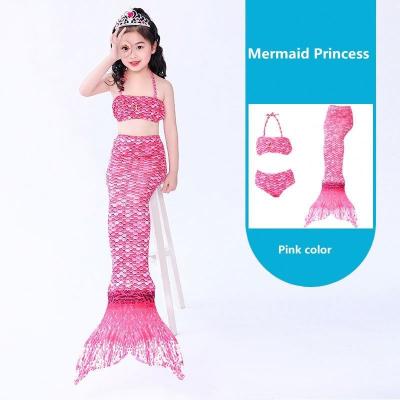 China Viable Bikini Girl Child Teenagers Swimwear Kid Swimsuit Mermaid Kids Three Piece Swimsuit for sale