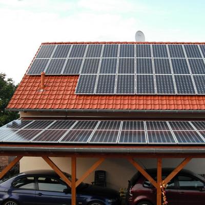 China Hot Panel Home Photovoltaic Home Grid Tied 5kw 6kw 8kw Water Pump Off Grid Full Storage Solar Power System 10kw for sale