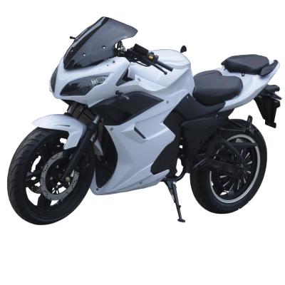 China High Powerful 2000W 72V Racing Motorcycle With 16 Inch Lead Acid for sale