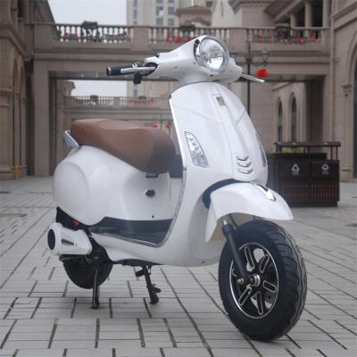 China CKD 1000W unisex vespa electric scooter motorcycle with removeable battery powerful adult electric scooter for sale