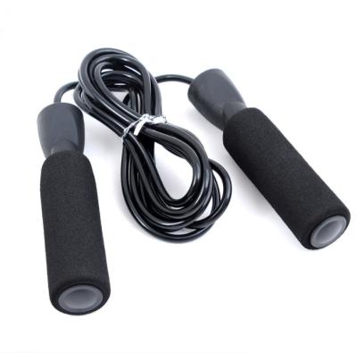 China Adjustable Colorful PVC Fitness Foam Supporting 3m PVC Rope Kindergarten Galvanizing Jump Rope For Kids for sale