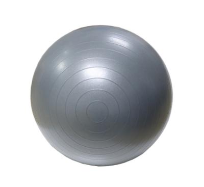 China Silver Gray Thick Circle 65cm PVC Anti-Shatter Band Yoga Massage Ball For Fitness Sports for sale