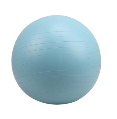 China Circle 65cm Blue Circle Around Thick PVC Non-slip Tasteless Mini Gymnastics Pregnant Children Yoga Ball for sale