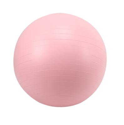 China Pink Circle 65cm Circle Around PVC Non-slip Tasteless Tasteless Mini Gymnastics Kids Pregnant Yoga Ball for sale