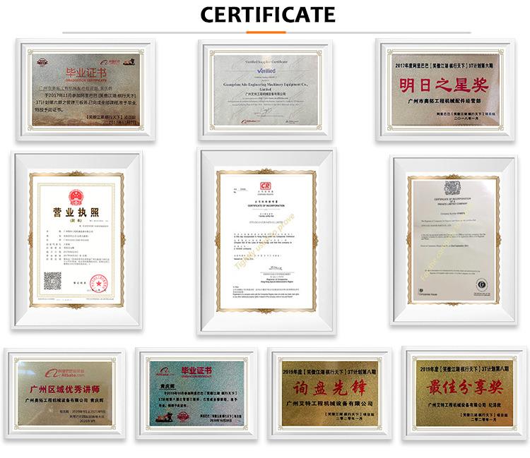 Verified China supplier - Guangzhou Aite Engineering Machinery Equipment Co., Limited.