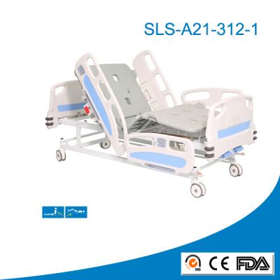 China Crank Electric Hospital Bed Patient Bed 2 Homecare Multi Functional Medical Furniture for sale