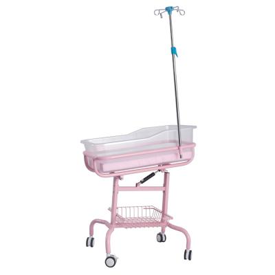 China Medical Mobile Baby Bed Medical Crib ABS Hospital Bed Medical Baby Crib Prices for sale