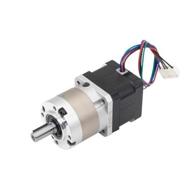 China 42mmx42mm Nema 17 Hybride Micro Planetary Gearbox Stapmotor Met 270/380mN.m vasthoudend koppel Te koop