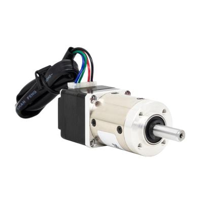 China Umot Nema 11 Planetary Geared Stepper Motor 1 369 Ratio 0.8/0.67/0.7/0.67A 25/70/75/110mN.m for sale