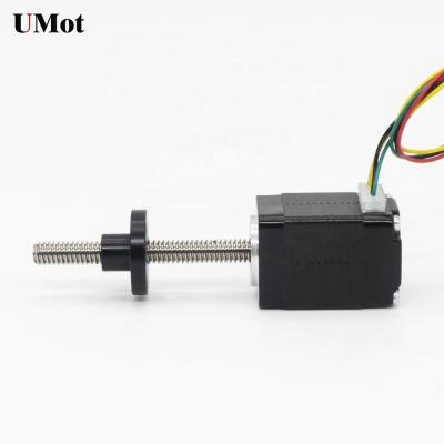 China Top-Selling 1.8 Degree Nema 8 T5/T8/T10 Trapezoidal Thread Screw Stepper Linear Motor for sale