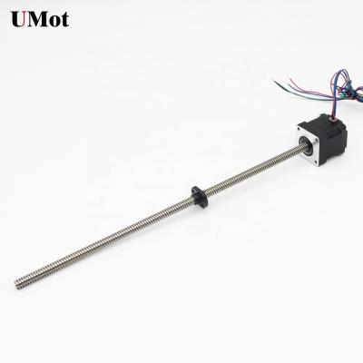 China 1.8 Degree Linear Motion Hybrid Step Motor Linear Screw Stepper Slide Motor for Industrial for sale