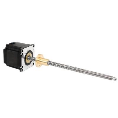 China Nema 23 Linear Motion Stepper Motor With 980N Max Thrust and 1.8° Step Angle for Movement for sale