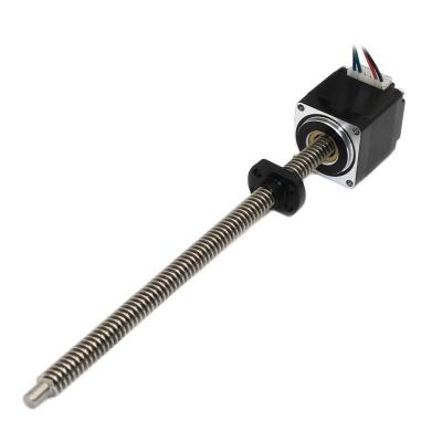 China 15-45g.cm2 Rotor Inertia Nema 11 Micro Linear Actuator Stepper Motor With Lead Screw for sale