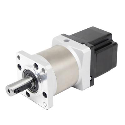 China Nema 24 High Precision 60mm Hybrid Planetary Gearbox Geared Stepper Motor With Reducer for sale