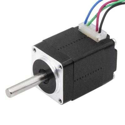 China Compact and Powerful 1.8 Degree Square Hybrid Stepper Motor with 0.6A Phase Current for sale