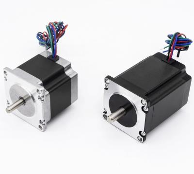 China Umot 57mm*55mm Hybrid Micro Stepper Motor with High Torque 12v Nema 23 Stepping Motor for sale