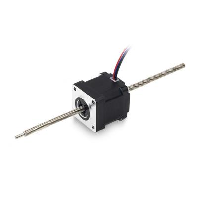 China Acionador linear de motor a micro passo Nema14 de tipo não cativo 35x40 mm com parafuso a esferas à venda