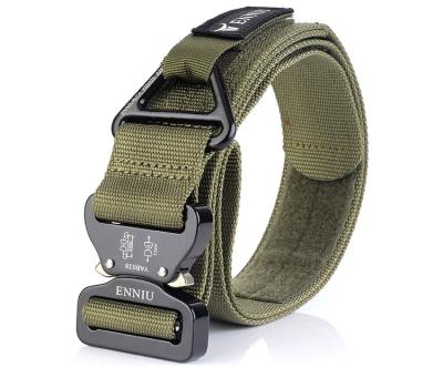 China Men's Belt Multifunctional Nylon Outdoor Training Belt Leisure Tactical Military Fan Belt for sale