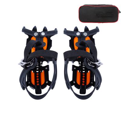 China CUSHIONING 10 Outdoor Climbing Snow Tooth Ice Non-Slip Climbing Crampons for sale