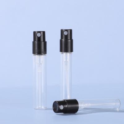 China Small 1.8ml 2.5ml Cosmetic Perfume Atomizer Cheap High Quality Vials One Time Use Sample Glass Bottle for sale