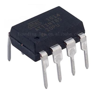 China 8-bit attiny microcontroller IC 85 20MHz 8KB 8-PDIP SNAPSHOT ATTINY85-20PU original (hot offer) in 48MHz current for sale