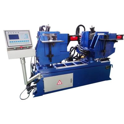 China Machine Repair Shops Heads Pipe End Double Reducing and Punch Hole Machine for W Shap Pipe on Trampoline for sale