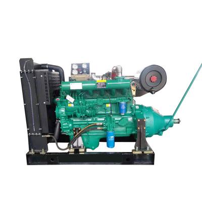 China 115HP 87kw Fixed Power Type Diesel Generator R6105AZLD With Clutch Mount -115 for sale