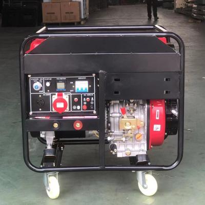 China 740*505*630 5kw 8kw electric welding machine 200A 250A power generation and welding diesel for sale