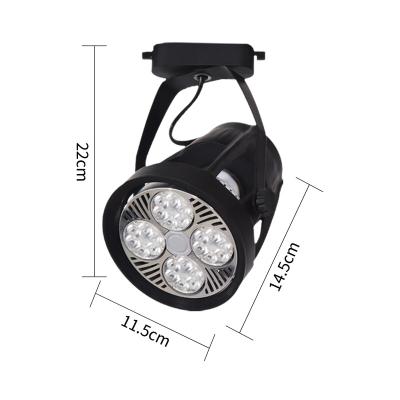 China Modern commercial led track light fixture high 2 wire par30 modern spot lighting for sale