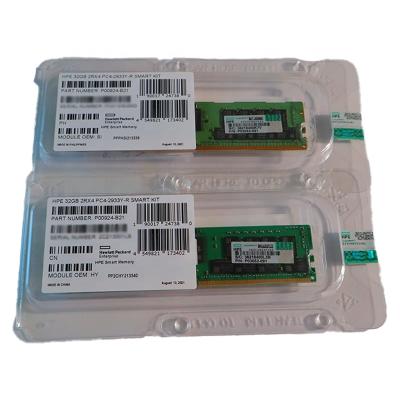 China Dual P00924-B21 HPE server memory 32G 2933 server rank original ddr4 memory for sale