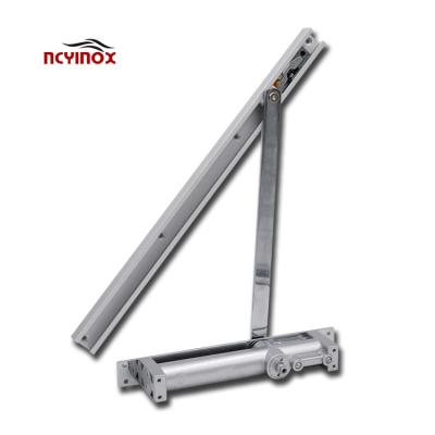 China 180 Degree Concealed Door Closer Hinge Adjustment Modern Self Closing Automatic Concealed Door Closer For Wooden Doors for sale