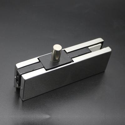 China Modern Fix Fit Glass Door Fitting Stainless Steel Aluminum Body Mirror Cilp Glass To Top Wall Square Clip for sale