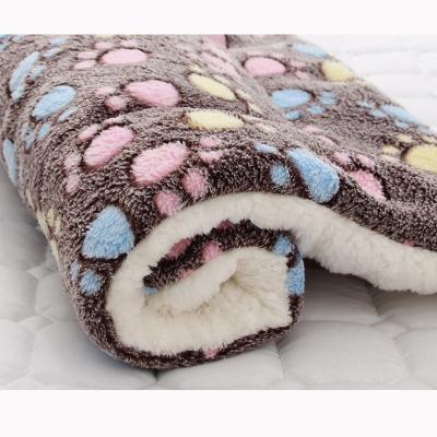 China Cheap Recycled Jacquard Recycled Cotton Pet Blanket So Soft Breathable for sale