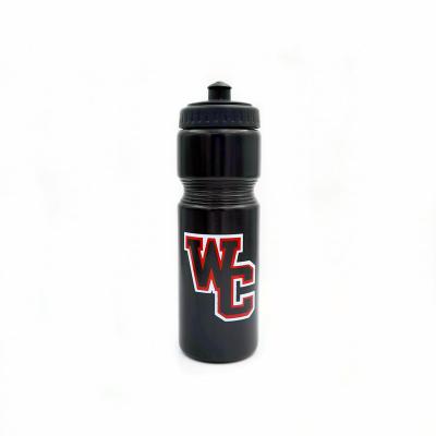 China Sustainable Popular Portable Easy Plastic Push-Pull Lid Gym Item Custom Gym Bottle for sale