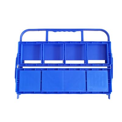 China Low MOQ 6 Holes Viable 8 Holes Collapsible Water Bottle Carrier For Restaurant/Football Field/Basketball Court for sale