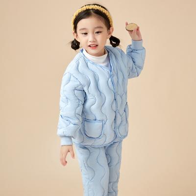 China Kids Casual Cotton Suit Winter Baby Boy Pants Autumn Coat Jacket Thick Children Boy Set for sale