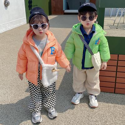 China Custom Made High Quality Winter Children Anti-wrinkle Girls Down Jacket Thick Luster Jacket Down Jackets for sale