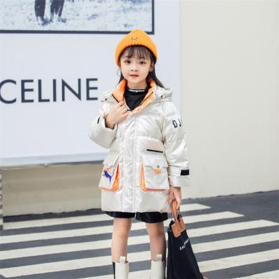 China factory wholesale Anti-wrinkle kids winter thickened kids coat down jacket girls coat for sale