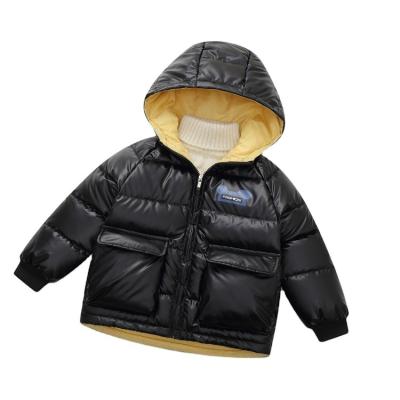 China Viable Boys Kids Wear Factory Wholesale Winter Kids Down Jacket Girls Hooded Jacket Boys Coat for sale