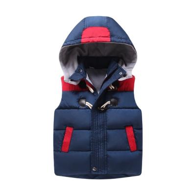 China Boy Girl's Breathable Cotton Vest Autumn Sleeveless Jacket Children Striped Boys Vest for sale