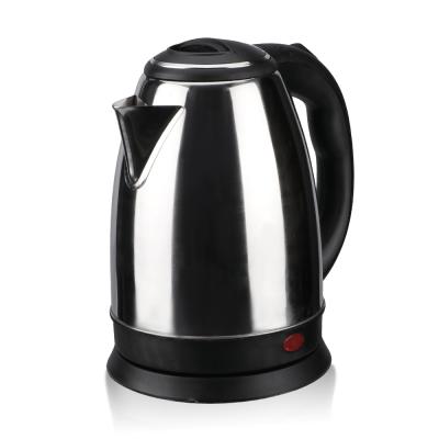 China 1500W 360 Degree Rotating Base Quick Boil Cordless 1.8L Stainless Steel Tea Kettle Electric Hot Water Boiler With LED Light for sale