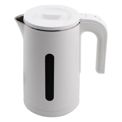 China Stainless Steel 2.3 L Hot Water Kettle 360 ​​Degree Rotation Low Electric LED Light Boiler Tea Kettle With Auto Shut-Off for sale