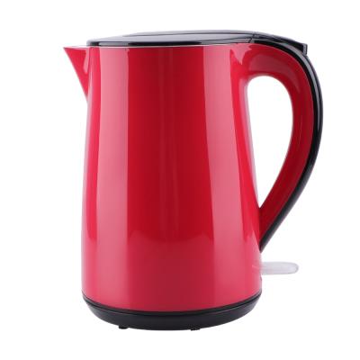 China 360 Degree Teapot Heater 1.8L Water Kettle Stainless Steel Wall Hot Water Boiler Electric Indoor Double Heater for sale