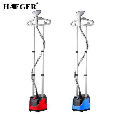 China Professional Household Steamer Portable Iron Clothes Standing Garment Steamer with Hanger and Removable Water Tank for sale