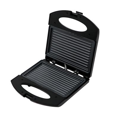 China Electric Waffle Pan Maker Breakfast Machine 2 Hot Slice Hotel Mini Non Stick Grill Toster Panini Sburger Sandwich Makers for sale